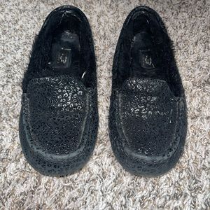 Black Leopard UGG Slippers-Ready 2 sell, make me an offer!